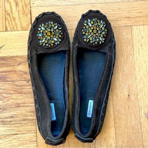 Vera Wang leather flats